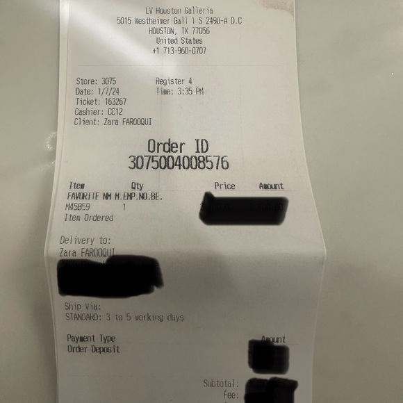 Louis Vuitton Favorite Bag: Currently listed on the website at $3350 (plus tax) - Picture 6 of 8